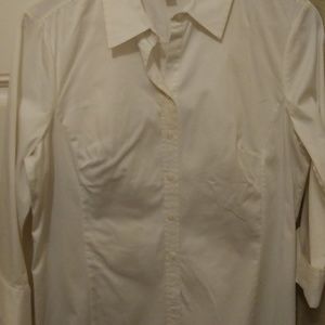 WHITE COTTON SHIRT